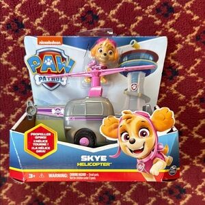 Paw Patrol Skye Action Figure Playset Pink and Gray